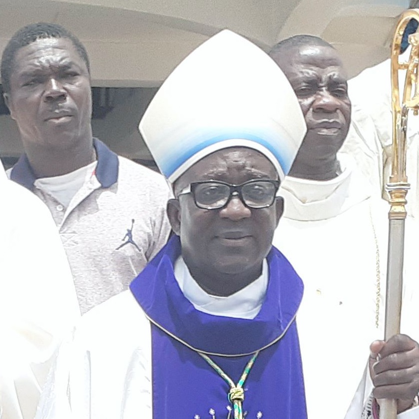 An image of the Techiman diocese Bishop